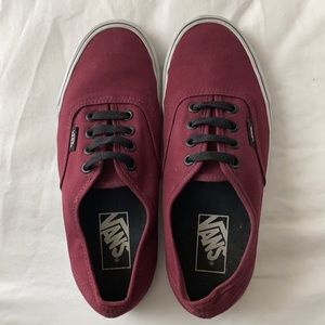 Maroon Vans
